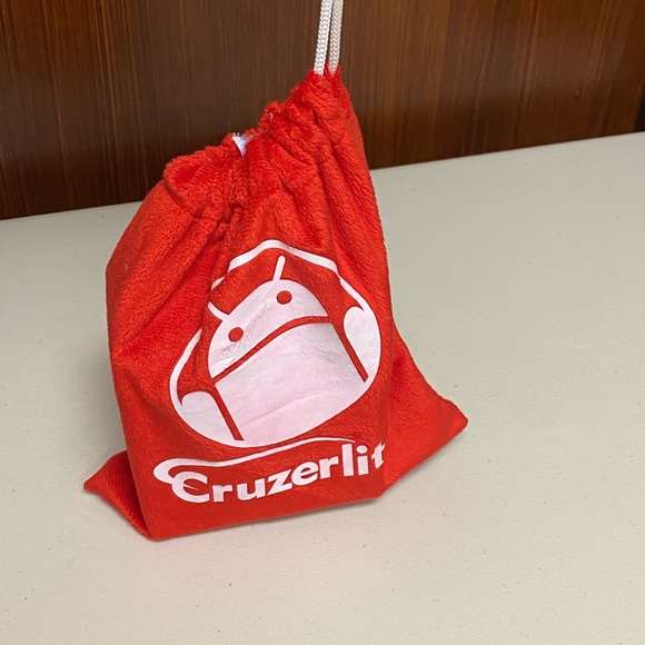 Android logo Red Drawstring Dust bag - Picture 2 of 10